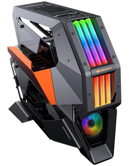 Cougar Conquer 2 RGB Cristal Templado USB-C 3.1 Negra