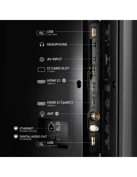 Hisense 55A7NQ 55" QLED UltraHD 4K Dolby Atmos HDR10 Smart TV