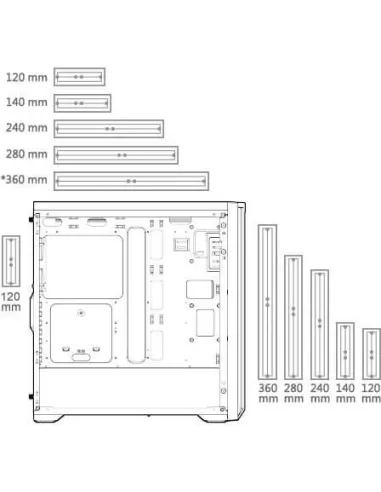 Cougar MX330-G Pro Cristal Templado USB 3.0 Negra