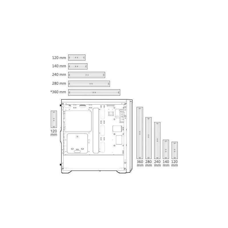 Cougar MX330-G Pro Cristal Templado USB 3.0 Negra