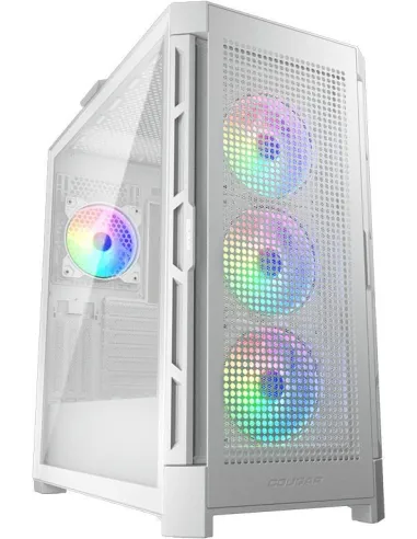 Cougar DuoFace Pro RGB Mid Tower Cristal Templado USB-C Blanca