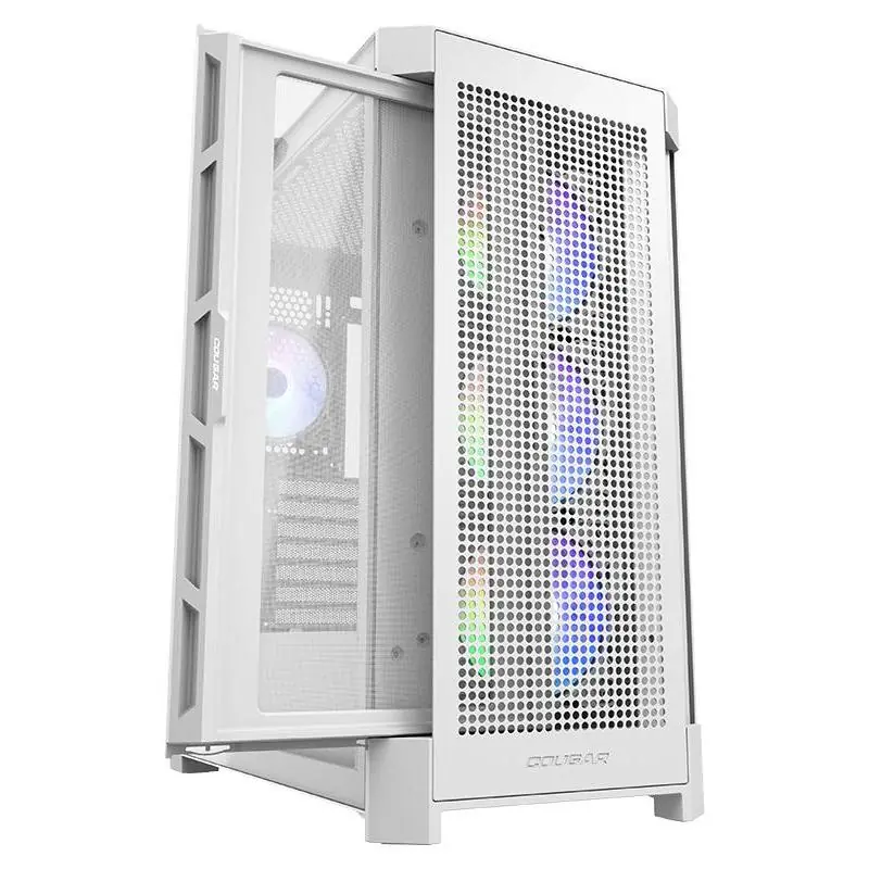 Cougar DuoFace Pro RGB Mid Tower Cristal Templado USB-C Blanca