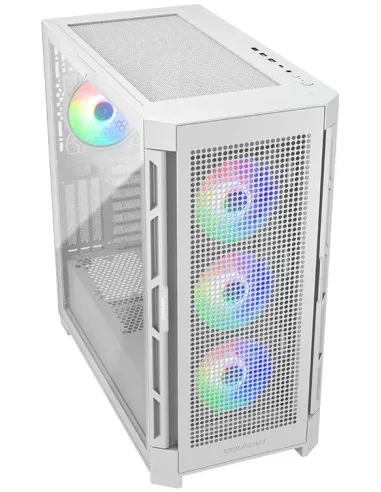 Cougar DuoFace Pro RGB Mid Tower Cristal Templado USB-C Blanca
