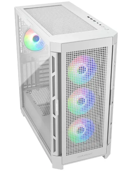 Cougar DuoFace Pro RGB Mid Tower Cristal Templado USB-C Blanca