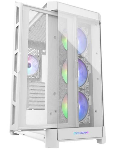 Cougar DuoFace Pro RGB Mid Tower Cristal Templado USB-C Blanca