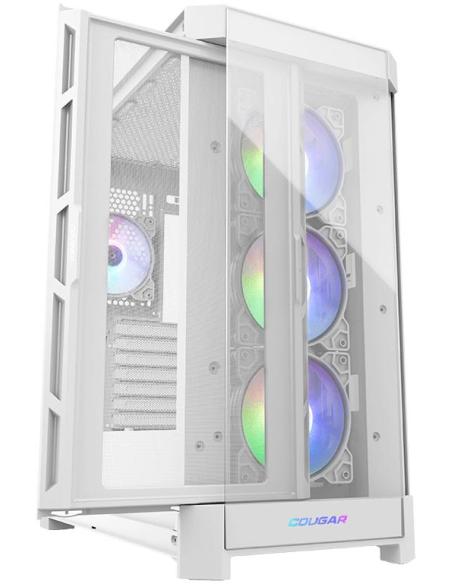 Cougar DuoFace Pro RGB Mid Tower Cristal Templado USB-C Blanca