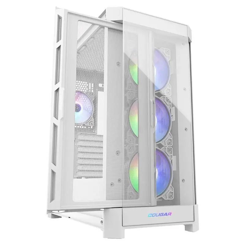 Cougar DuoFace Pro RGB Mid Tower Cristal Templado USB-C Blanca