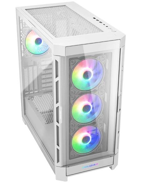 Cougar DuoFace Pro RGB Mid Tower Cristal Templado USB-C Blanca