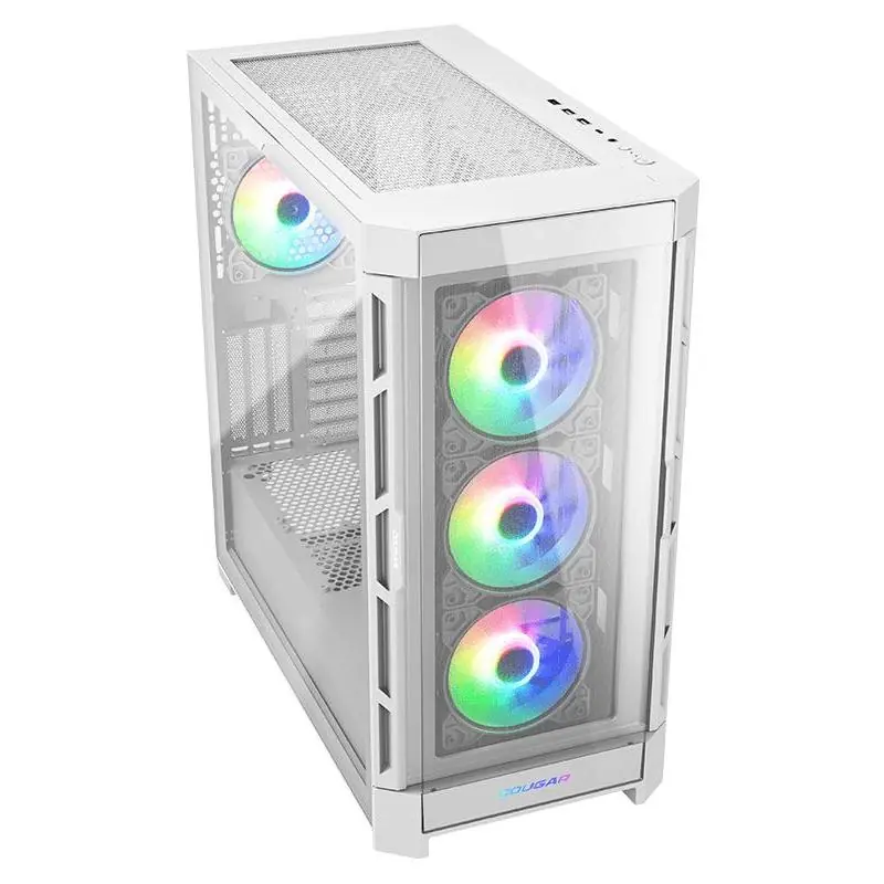 Cougar DuoFace Pro RGB Mid Tower Cristal Templado USB-C Blanca