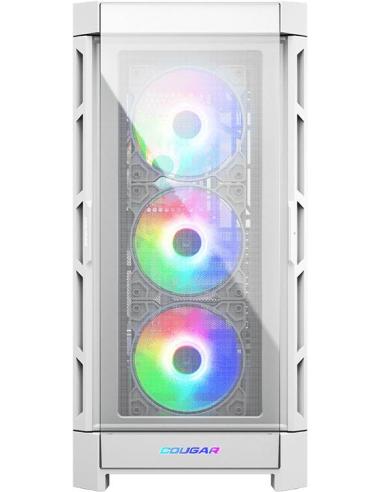 Cougar DuoFace Pro RGB Mid Tower Cristal Templado USB-C Blanca