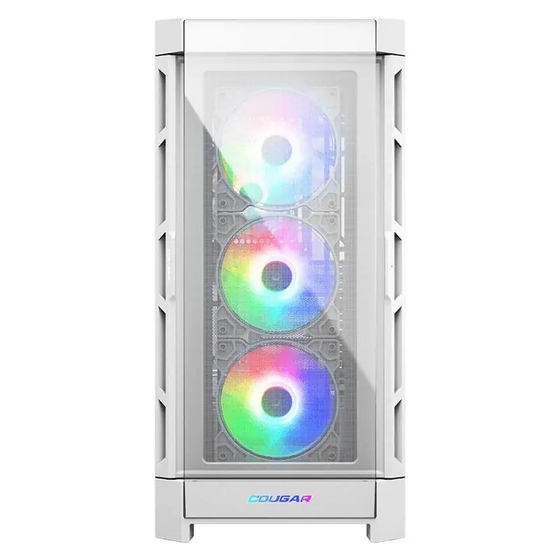 Cougar DuoFace Pro RGB Mid Tower Cristal Templado USB-C Blanca