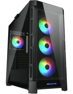 Cougar DuoFace Pro RGB Mid Tower Cristal Templado USB-C Negra-ICACSM0747