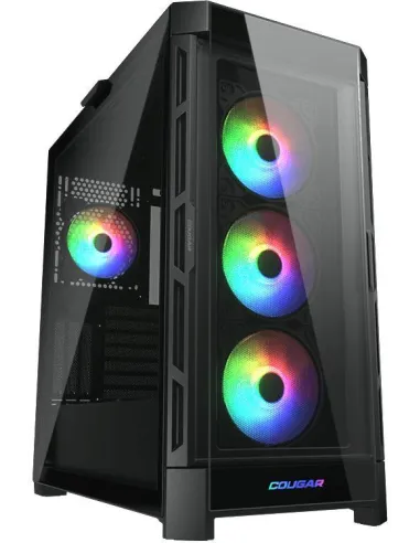 Cougar DuoFace Pro RGB Mid Tower Cristal Templado USB-C Negra