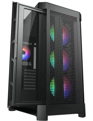 Cougar DuoFace Pro RGB Mid Tower Cristal Templado USB-C Negra