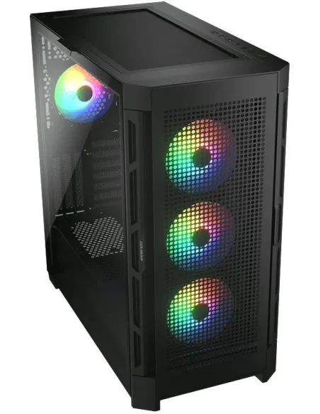 Cougar DuoFace Pro RGB Mid Tower Cristal Templado USB-C Negra