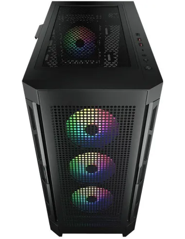Cougar DuoFace Pro RGB Mid Tower Cristal Templado USB-C Negra