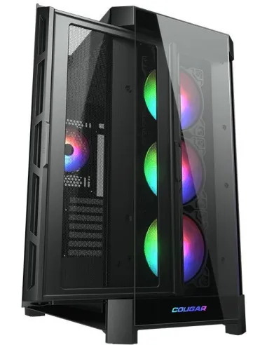 Cougar DuoFace Pro RGB Mid Tower Cristal Templado USB-C Negra
