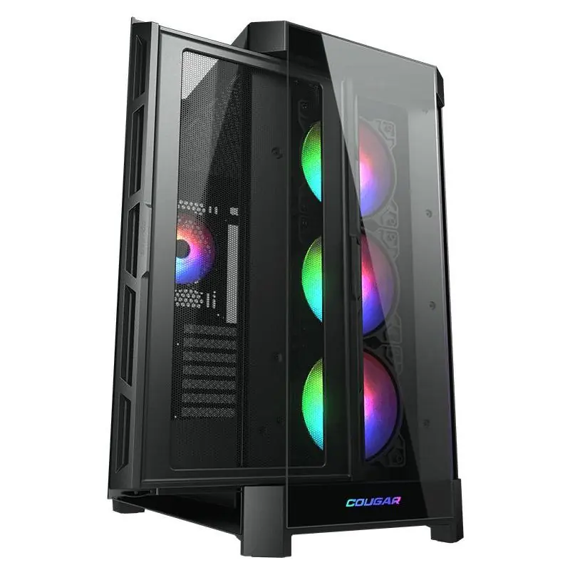 Cougar DuoFace Pro RGB Mid Tower Cristal Templado USB-C Negra