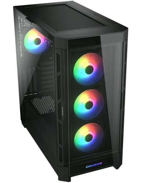 Cougar DuoFace Pro RGB Mid Tower Cristal Templado USB-C Negra