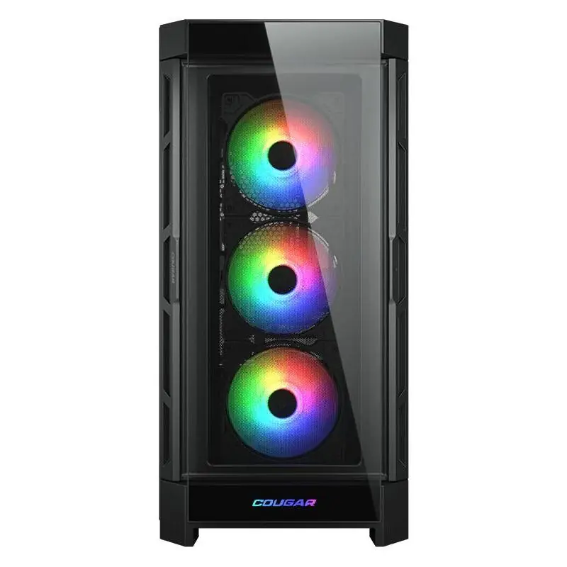 Cougar DuoFace Pro RGB Mid Tower Cristal Templado USB-C Negra