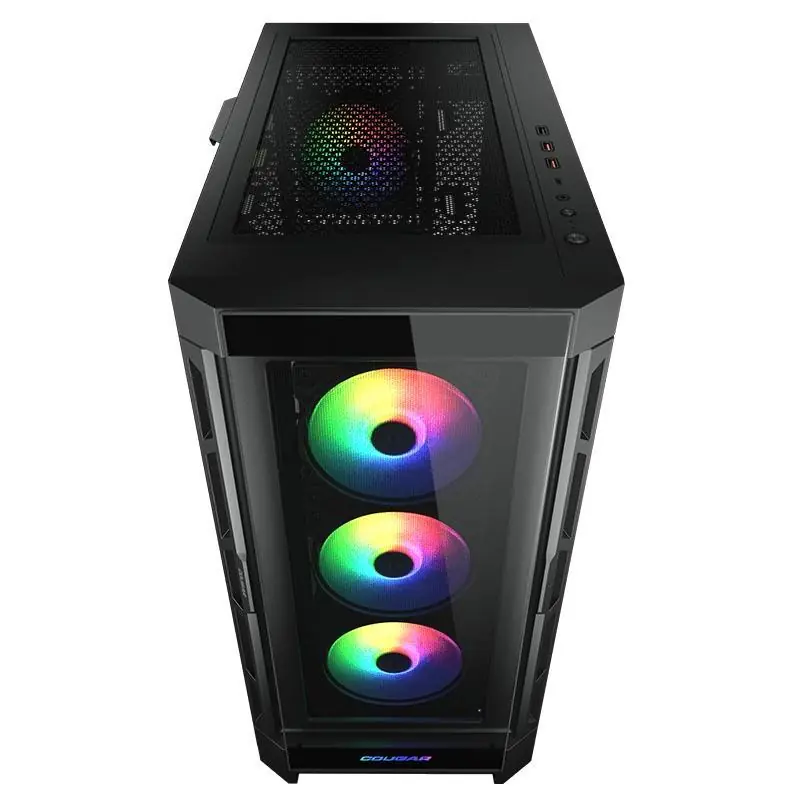 Cougar DuoFace Pro RGB Mid Tower Cristal Templado USB-C Negra