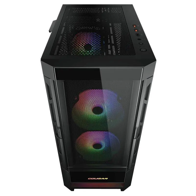 Cougar DuoFace RGB Cristal Templado USB 3.0 Negra