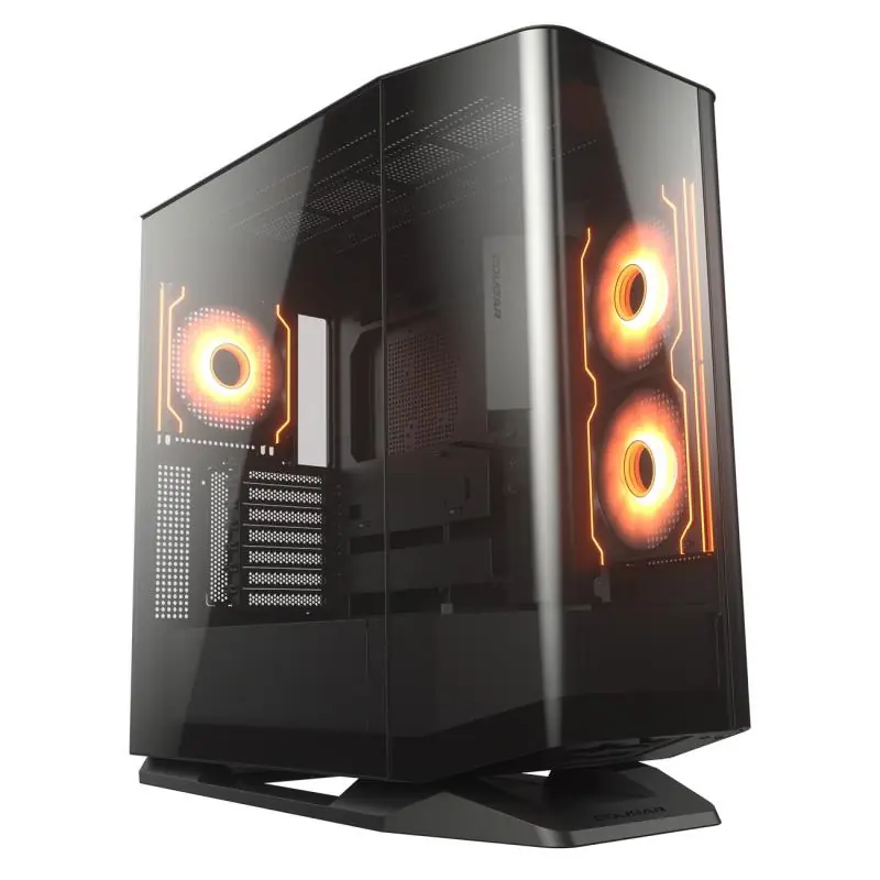 Cougar FV270 Mid Tower Cristal Templado Negra