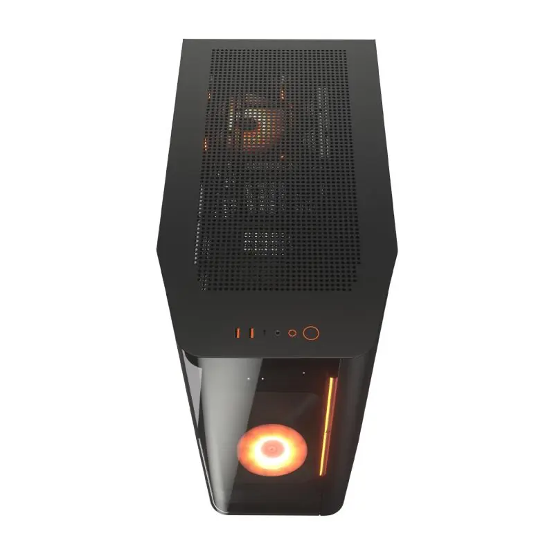 Cougar FV270 Mid Tower Cristal Templado Negra