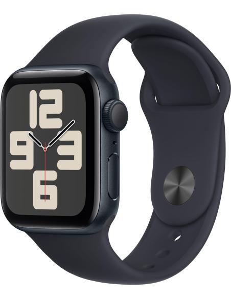 Apple Watch SE GPS 2ª Generación 40mm Aluminio Starlight con Correa Sport Negro