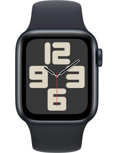 Apple Watch SE GPS 2ª Generación 40mm Aluminio Starlight con Correa Sport Negro