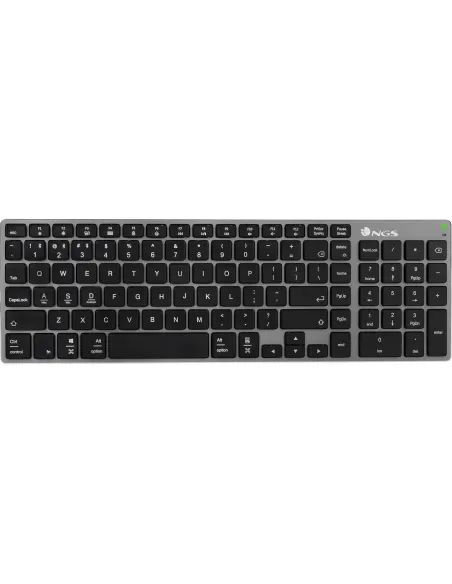 NGS Fortune BT Teclado Mecánico Inalámbrico Gris