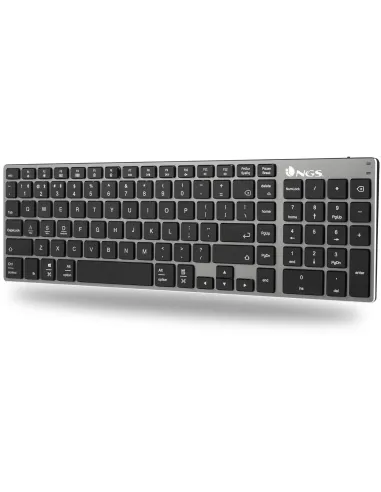 NGS Fortune BT Teclado Mecánico Inalámbrico Gris