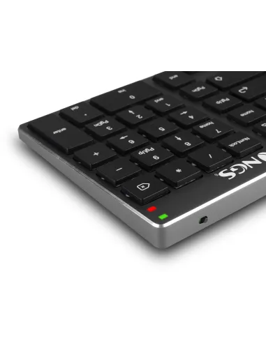 NGS Fortune BT Teclado Mecánico Inalámbrico Gris