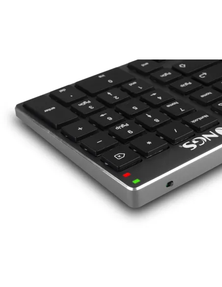NGS Fortune BT Teclado Mecánico Inalámbrico Gris