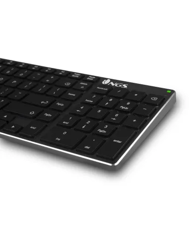 NGS Fortune BT Teclado Mecánico Inalámbrico Gris