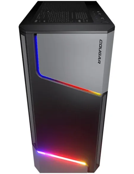 Cougar MX360 RGB Cristal Templado USB 3.0 Negra