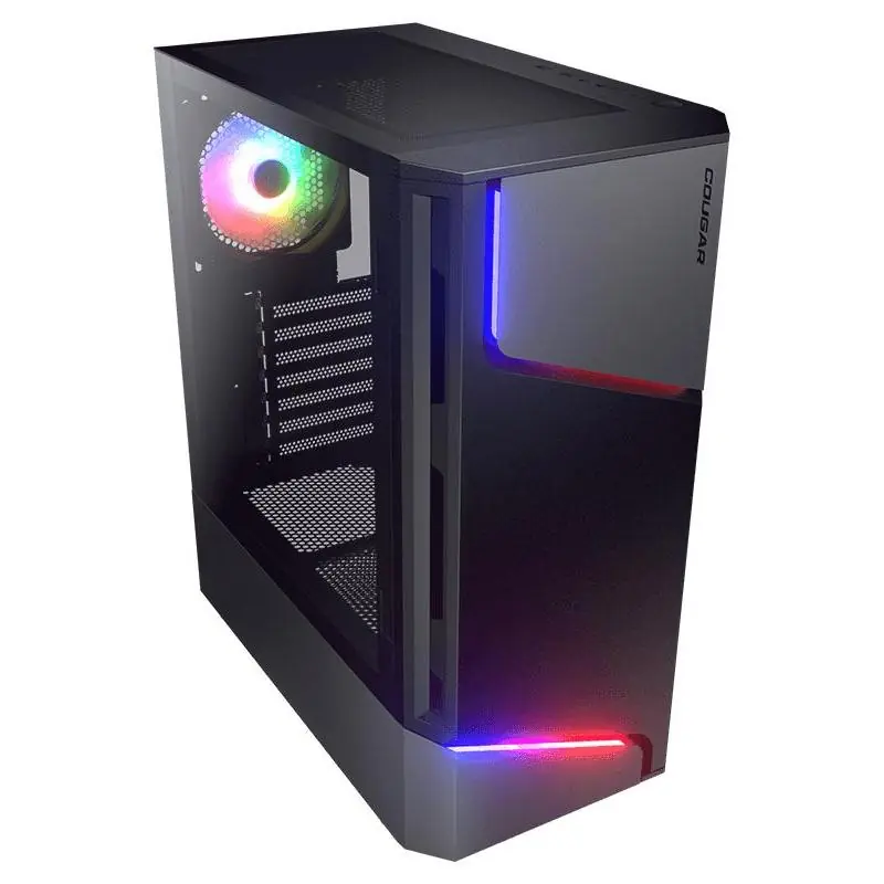 Cougar MX360 RGB Cristal Templado USB 3.0 Negra