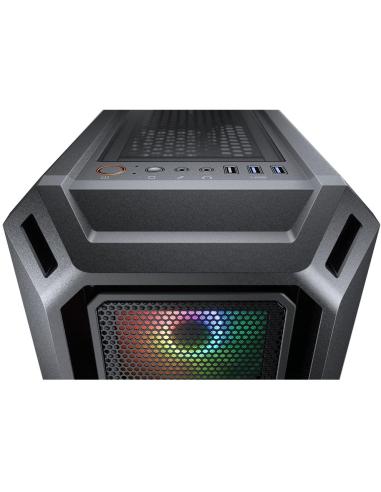 Cougar MX440 Mesh RGB Cristal Templado