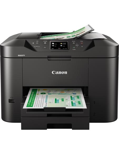 Canon Maxify MB2750 Impresora de Tinta Multifunción Color WiFi Negra