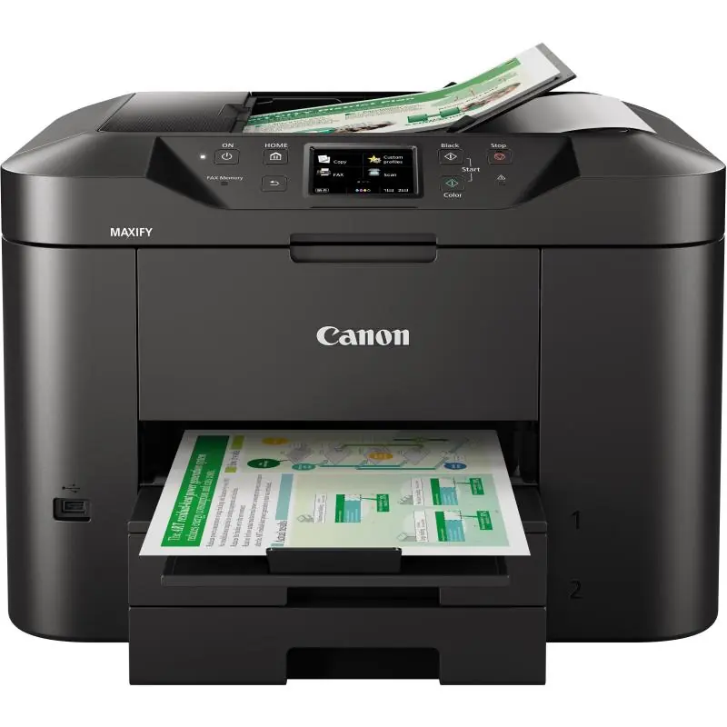 Canon Maxify MB2750 Impresora de Tinta Multifunción Color WiFi Negra