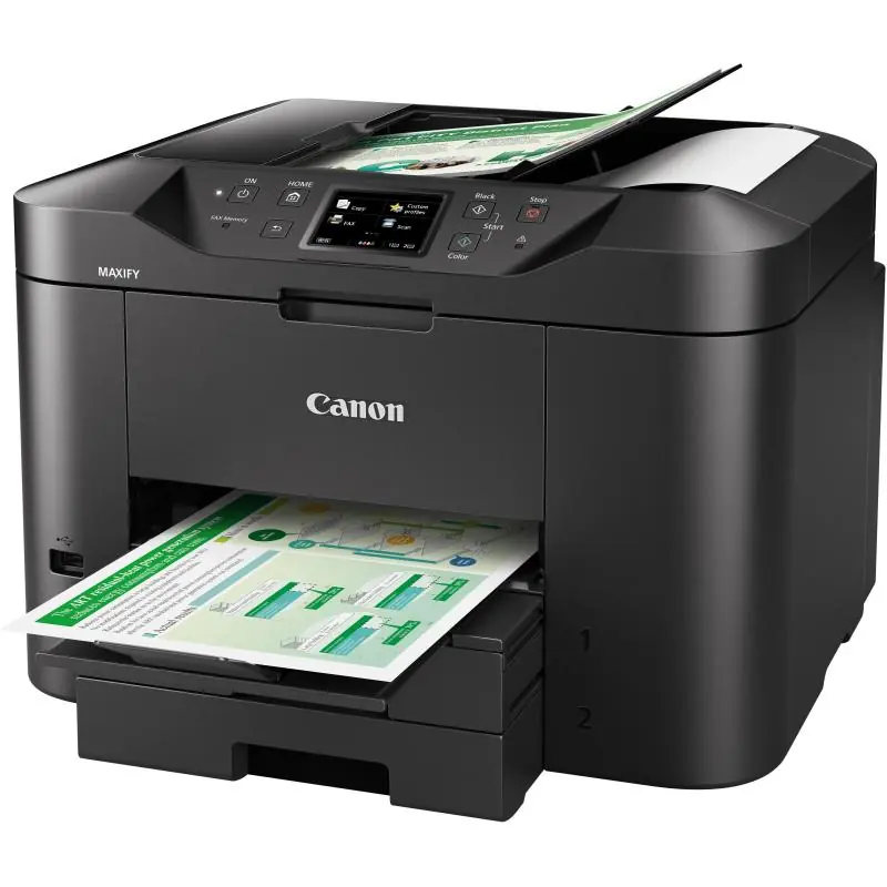 Canon Maxify MB2750 Impresora de Tinta Multifunción Color WiFi Negra