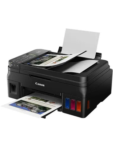 Canon PIXMA G4511 Impresora de Tinta Multifunción Color Wifi Fax Negra