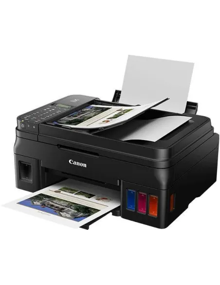 Canon PIXMA G4511 Impresora de Tinta Multifunción Color Wifi Fax Negra
