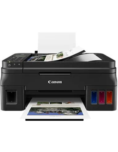 Canon PIXMA G4511 Impresora de Tinta Multifunción Color Wifi Fax Negra