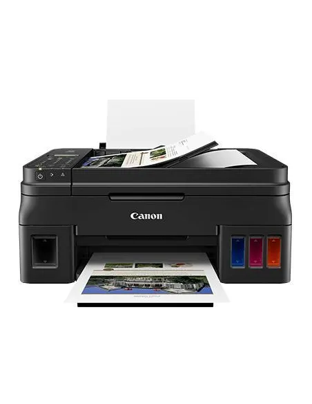 Canon PIXMA G4511 Impresora de Tinta Multifunción Color Wifi Fax Negra
