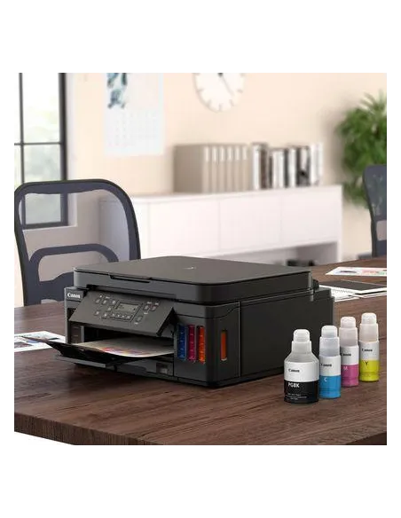 Canon PIXMA G6050 MegaTank Impresora de Tinta Multifunción Color WiFi Negra