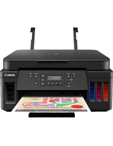 Canon PIXMA G6050 MegaTank Impresora de Tinta Multifunción Color WiFi Negra