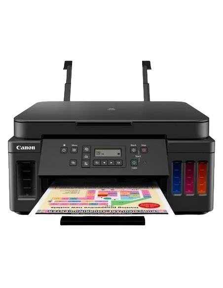 Canon PIXMA G6050 MegaTank Impresora de Tinta Multifunción Color WiFi Negra
