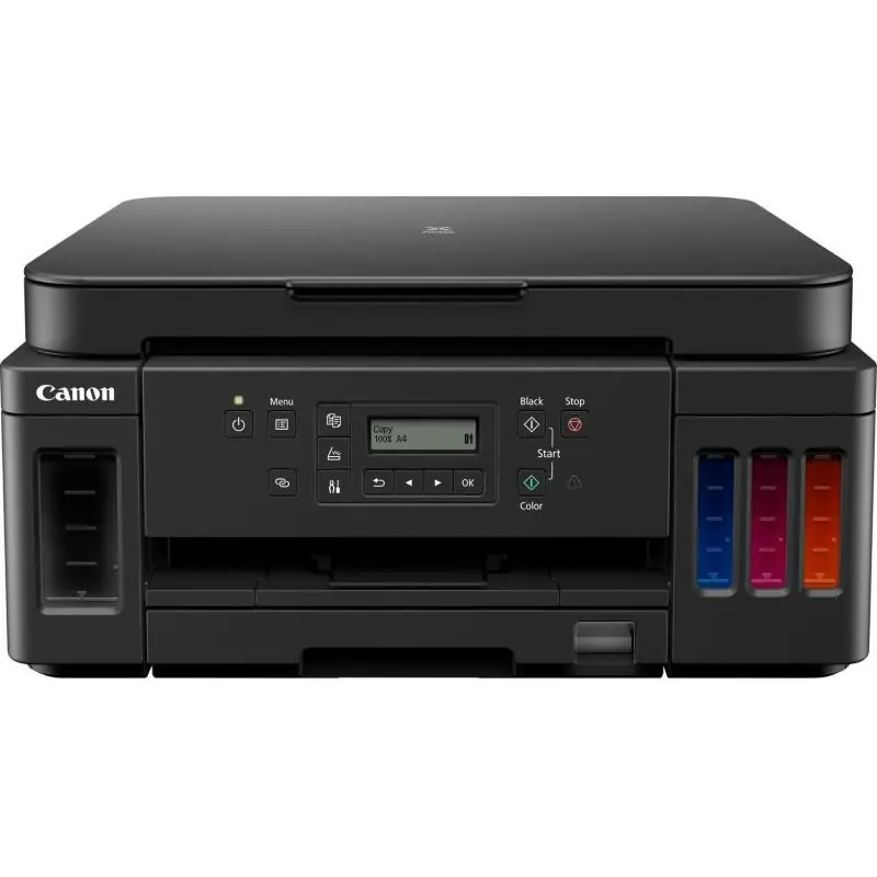 Canon PIXMA G6050 MegaTank Impresora de Tinta Multifunción Color WiFi Negra