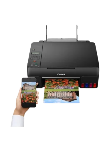 Canon PIXMA G650 MegaTank Impresora de Tinta Multifunción Color WiFi Negra